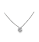 Collana punto luce collezione Moissanite - ct 0.80