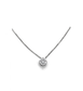 Collana punto luce collezione Moissanite - ct 0.50
