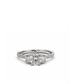 Anello trilogy collezione Moissanite-ct 1