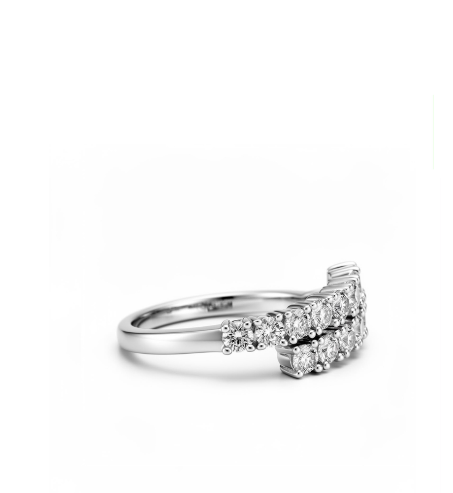 Anello collezione Moissanite - ct 1