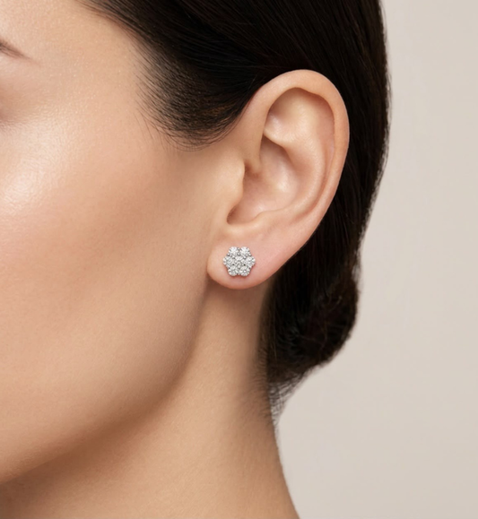 Orecchini collezione Moissanite - ct 0.84