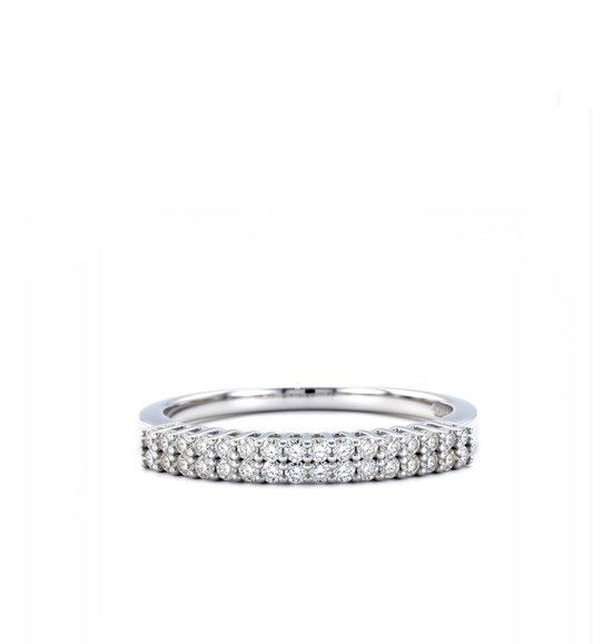 Anello veretta collezione Moissanite - 17513