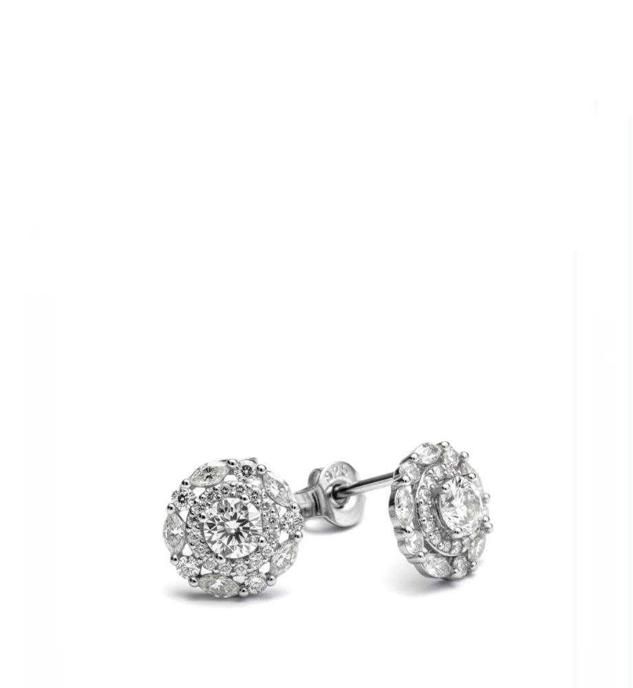 Orecchini collezione Moissanite - ct 0.60