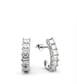 Orecchini collezione Moissanite - ct 3.60