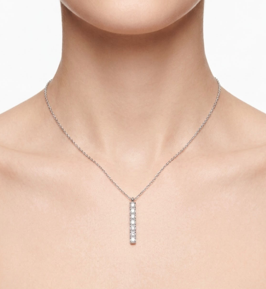 Collana collezione Moissanite - ct 0.70