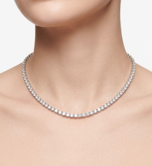 Collana tennis collezione Moissanite - ct 0.10
