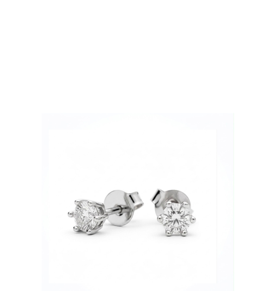 Orecchini collezione Moissanite - ct 0.60