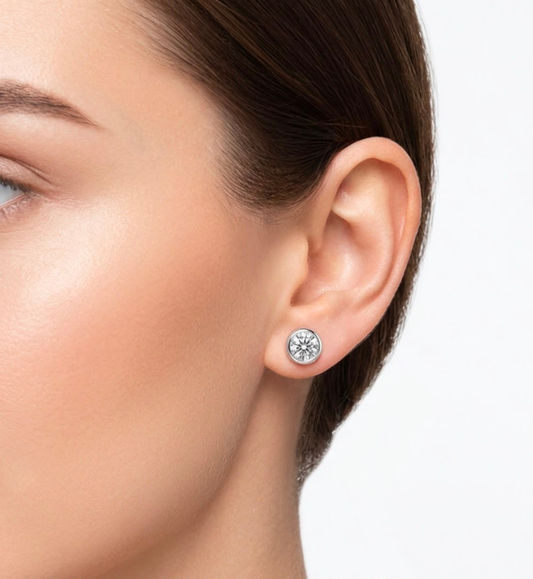 Orecchini collezione Moissanite - ct 1.60