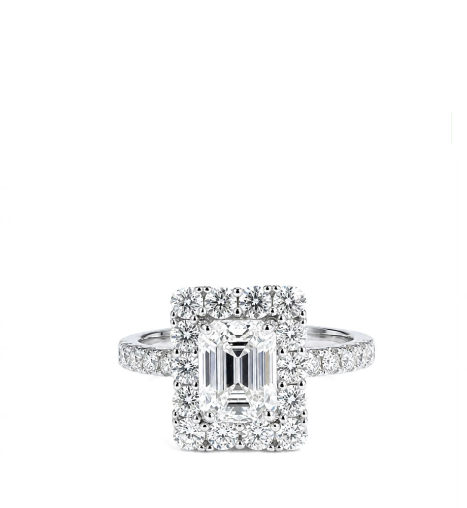 Anello solitario collezione Moissanite - ct 2