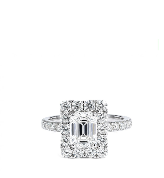 Anello solitario collezione Moissanite - ct 2