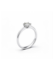 PRONTA CONSEGNA Anello solitario collezione Moissanite - ct 0.60