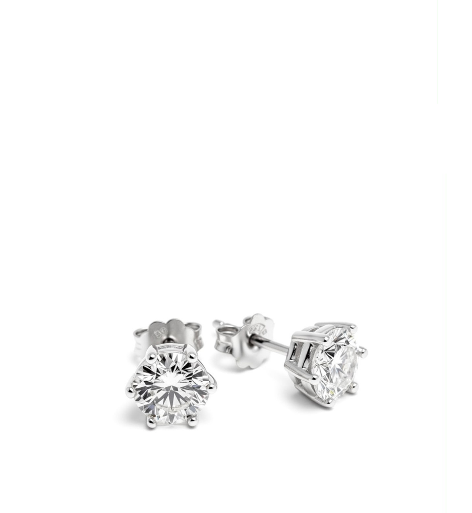 PRONTA CONSEGNA Orecchini punti luce collezione Moissanite - 17642