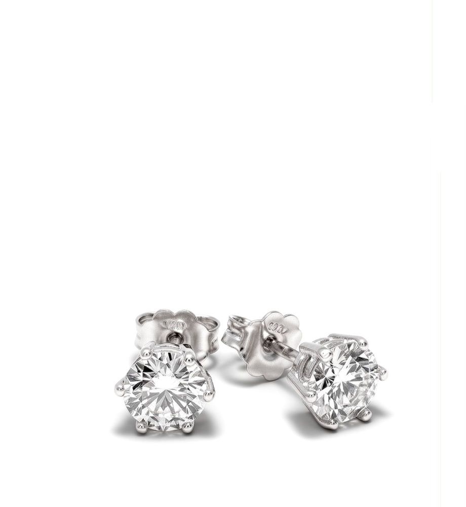 PRONTA CONSEGNA Orecchini punti luce collezione Moissanite - 17643