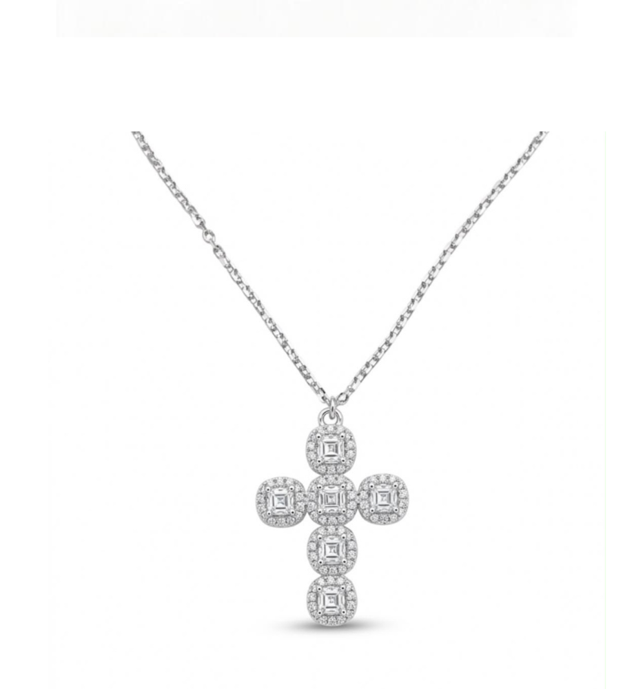 PRONTA CONSEGNA Collana Collezione Brillante croce - 17796