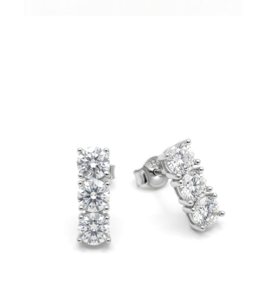 PRONTA CONSEGNA Orecchini collezione Moissanite - 17740