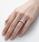 Anello veretta collezione Moissanite-ct 1.50