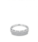 Anello veretta collezione Moissanite-ct 0.41
