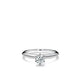 Anello Solitario Collezione Diamanti Sintetici/ Lab Grown total white 6 griffe ct 1