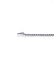 Brilliant collection snap tennis bracelet