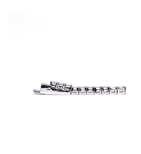 Brillante Collection tennis bracelet with side studs