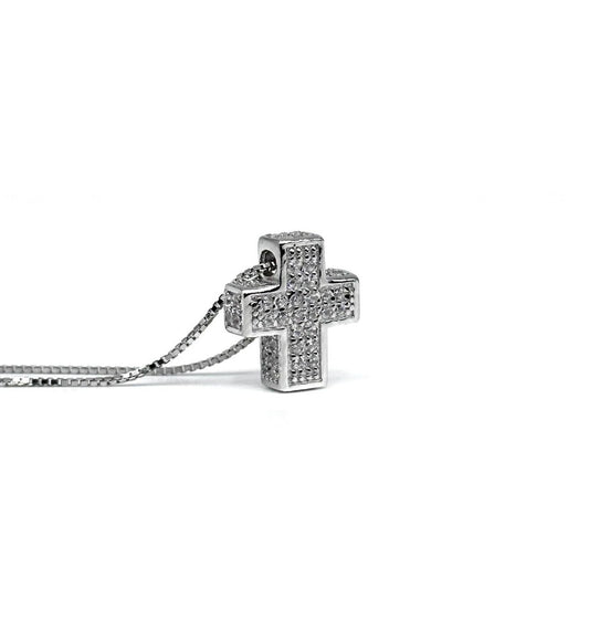 Brilliant cross collection necklace - 14917
